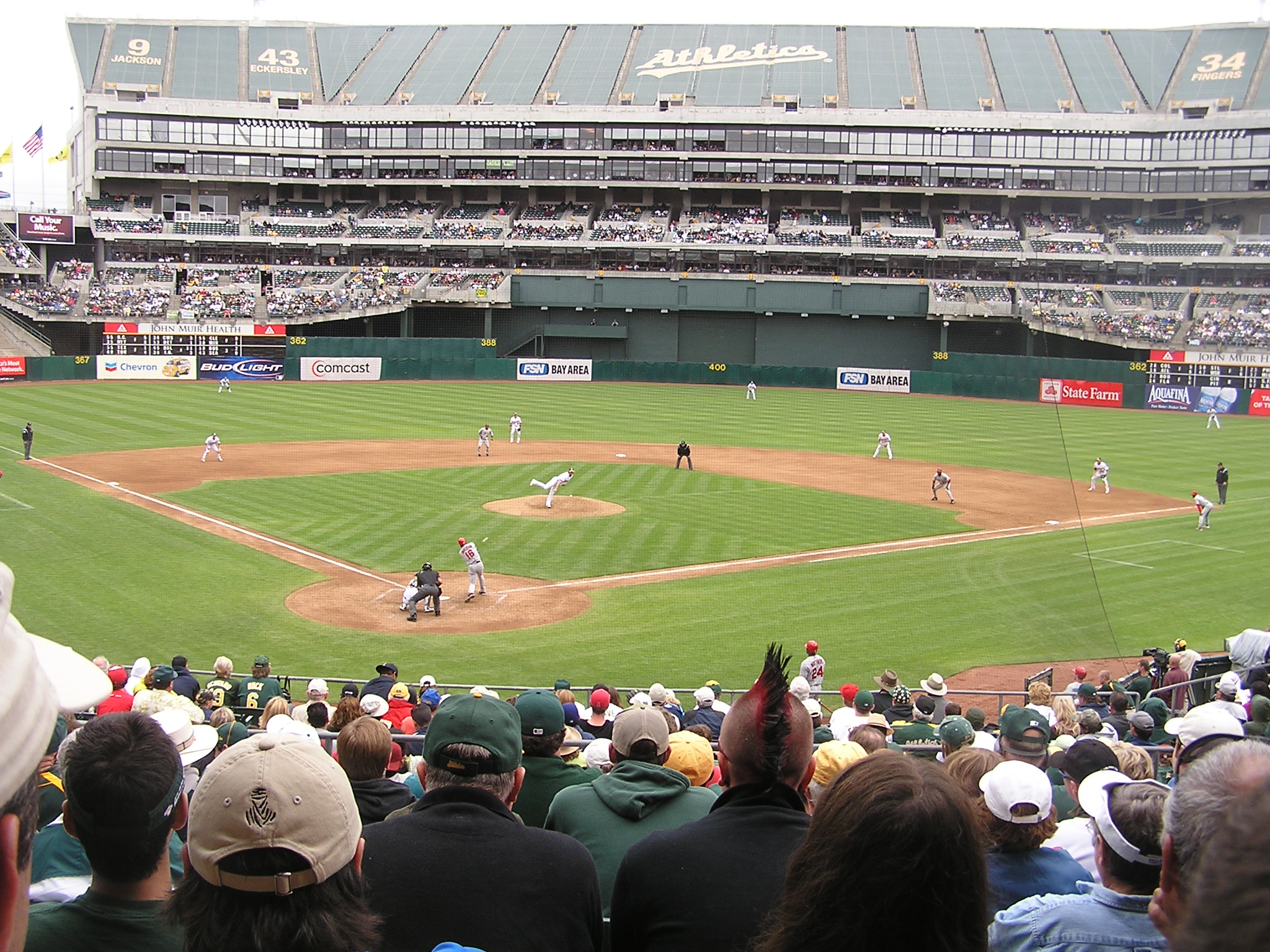 Contact - McAfee Coliseum, Oakland, California