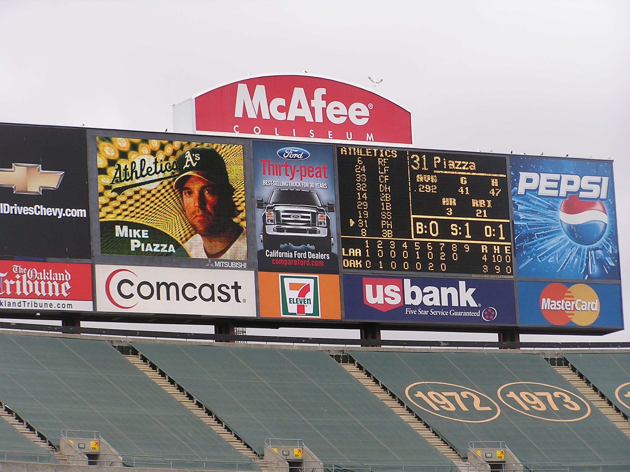 The Scoreboard in Oakland